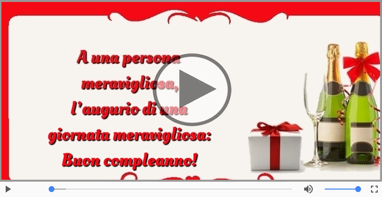 Buon compleanno!