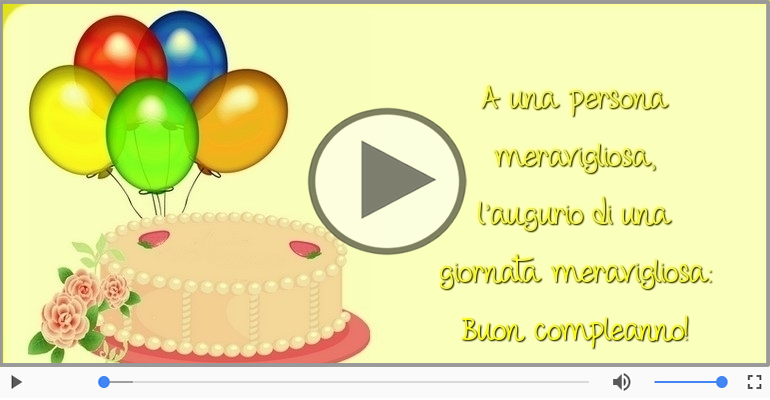 Buon compleanno!