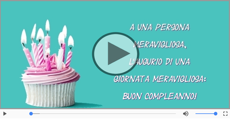 Buon compleanno!