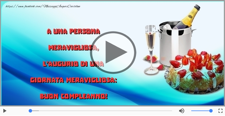 Buon compleanno!