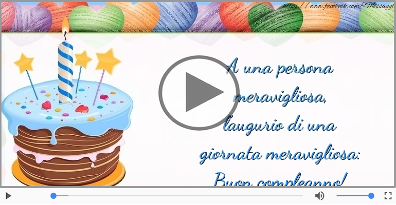 Buon compleanno!