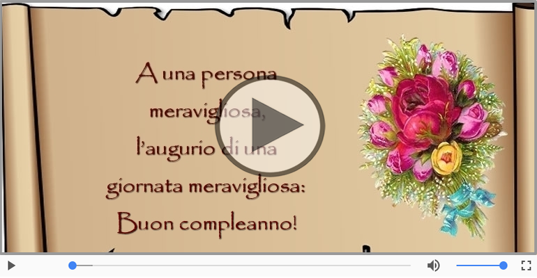Buon compleanno!