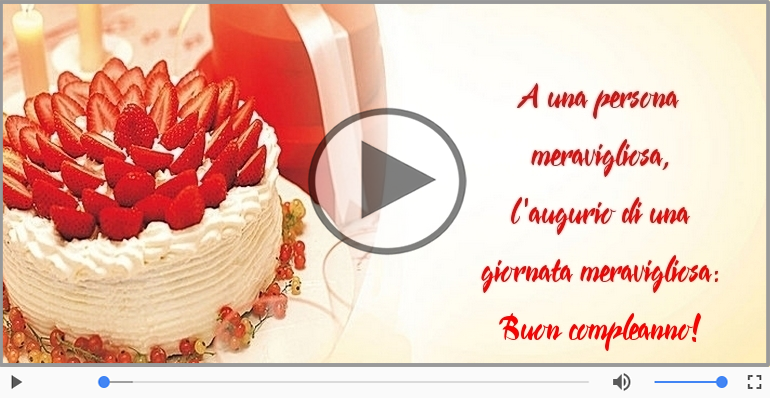Buon compleanno!