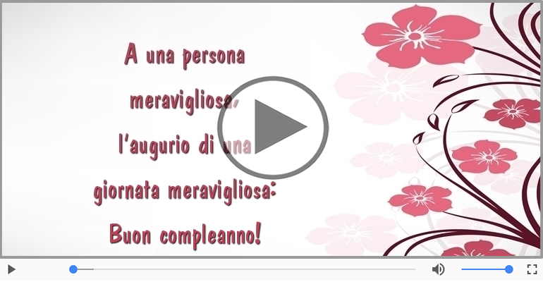 Buon compleanno!
