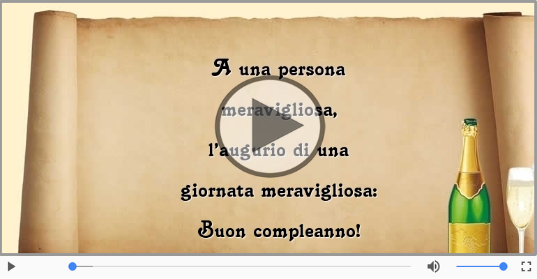 Buon compleanno!