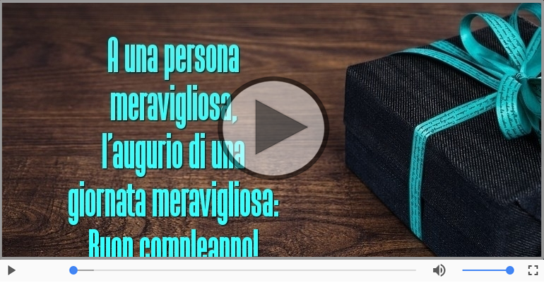 Buon compleanno!