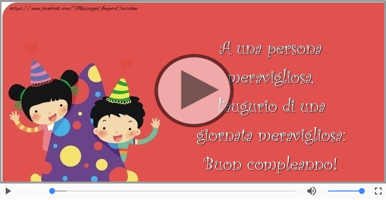 Buon compleanno!