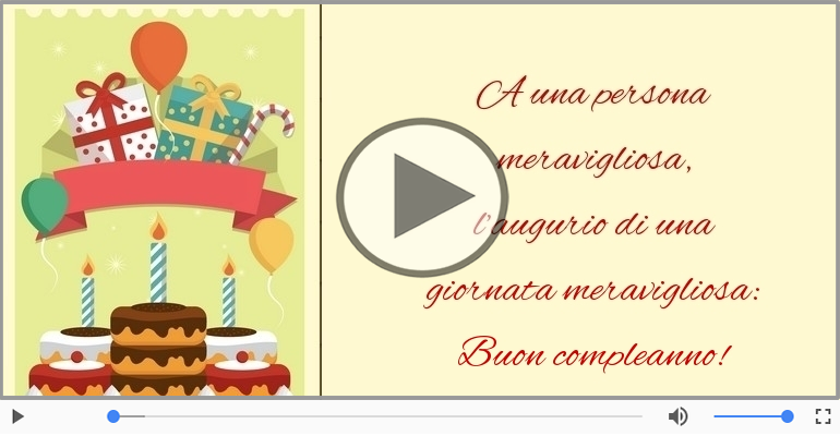 Buon compleanno!