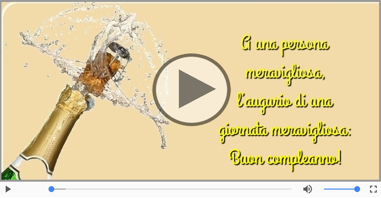 Buon compleanno!