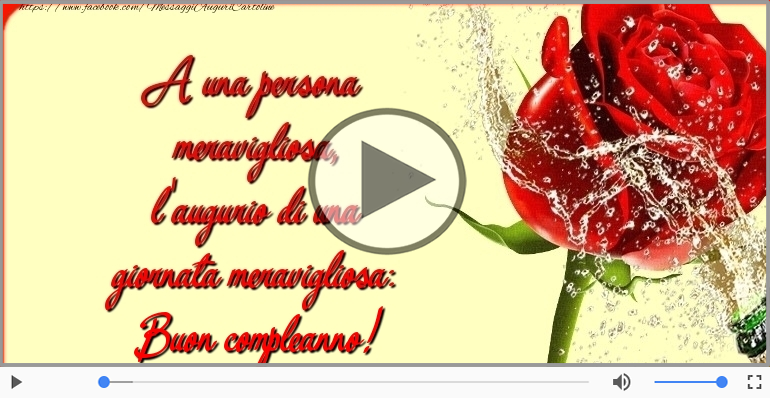 Buon compleanno!