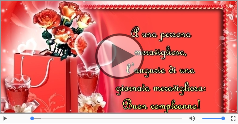 Buon compleanno!