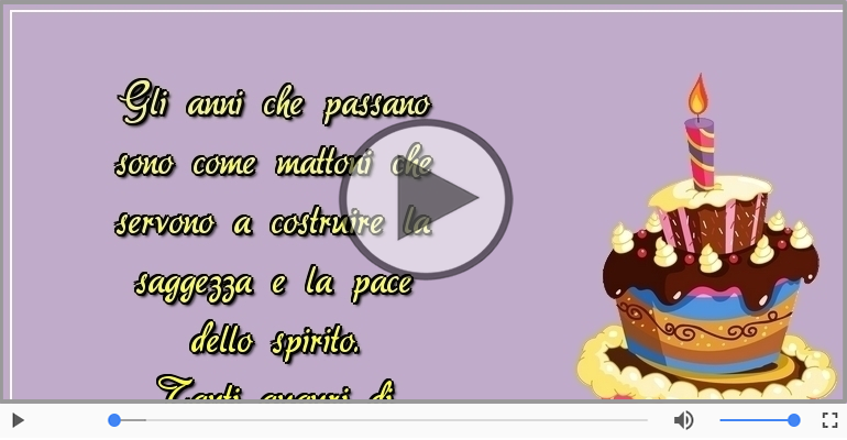 Tanti Auguri di Buon Compleanno!