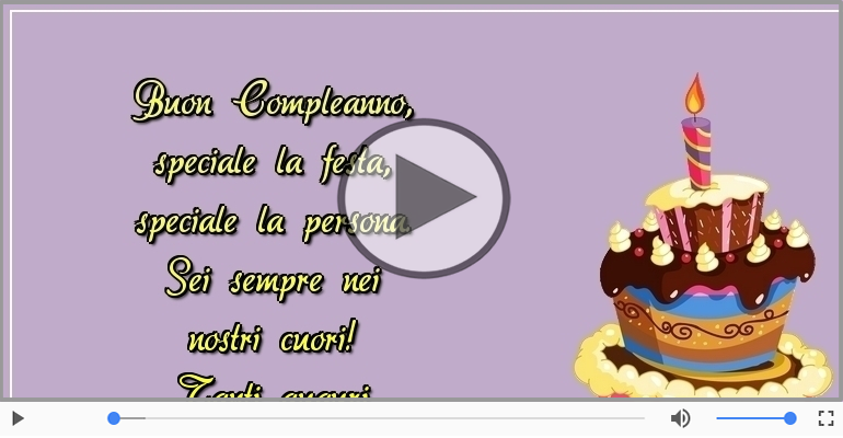 Buon compleanno!