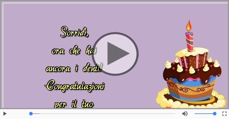 Buon compleanno!