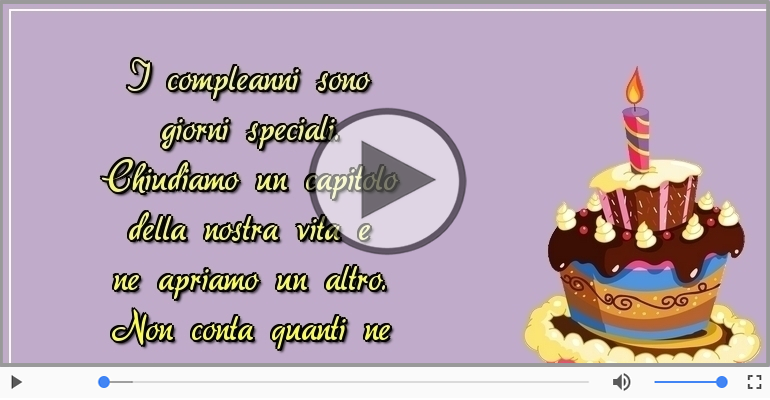 Buon compleanno!