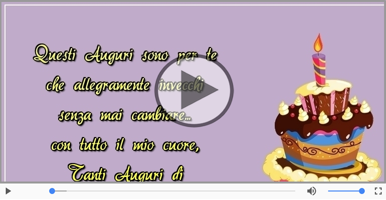 Tanti auguri di Buon Compleanno!