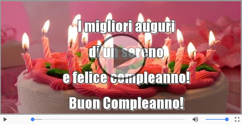 Buon Compleanno!
