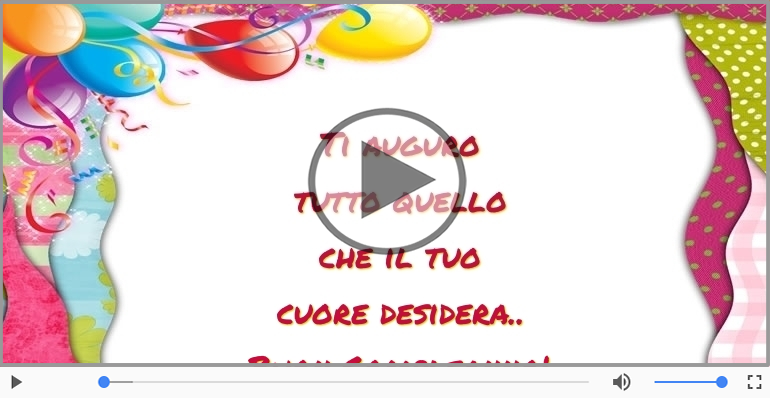 Buon Compleanno