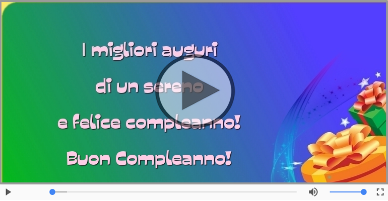 Buon Compleanno!