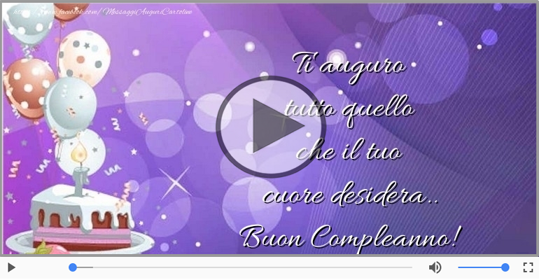 Buon Compleanno
