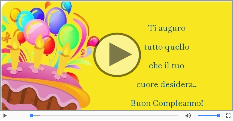 Buon Compleanno
