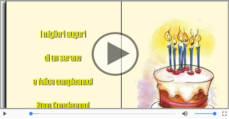 Buon Compleanno!