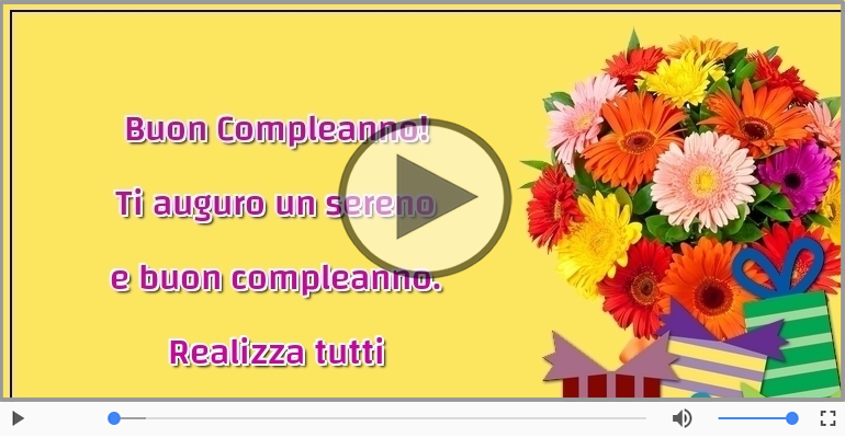Buon Compleanno!