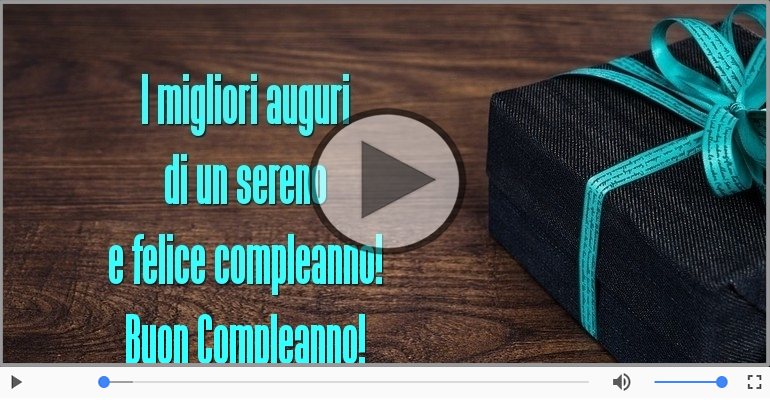 Buon Compleanno!