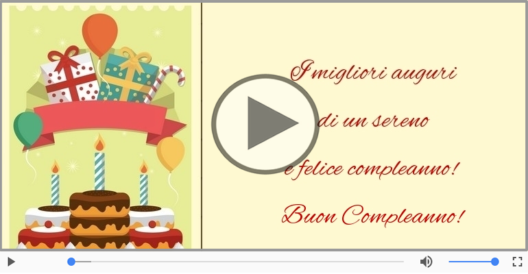 Buon Compleanno!