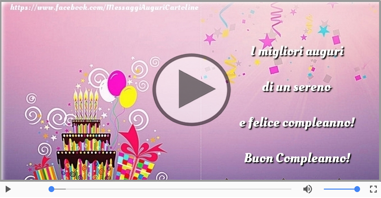 Buon Compleanno!
