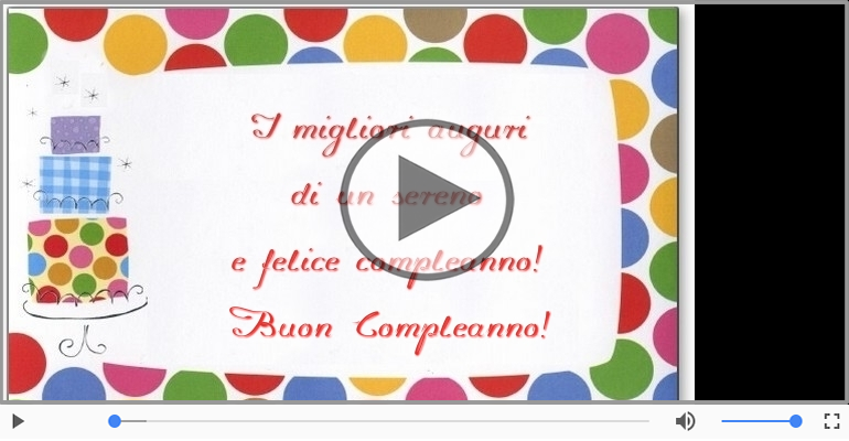 Buon Compleanno!
