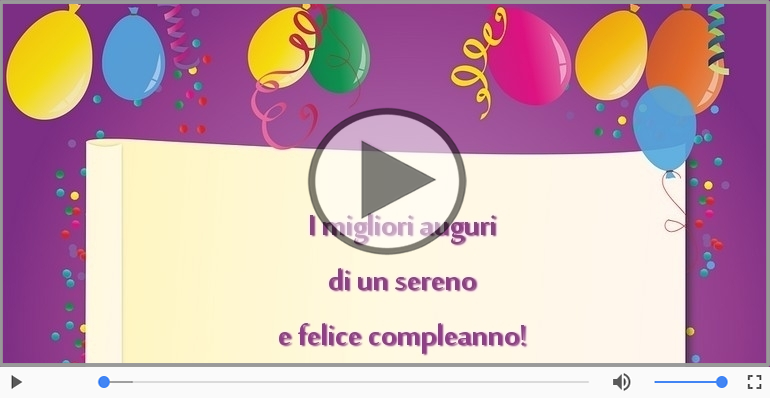 Buon Compleanno!