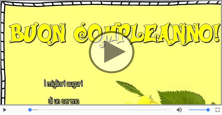 Buon Compleanno!