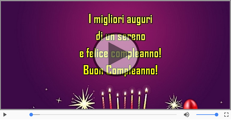Buon Compleanno!