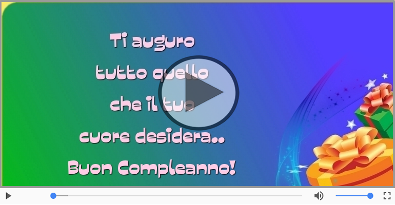 Buon Compleanno