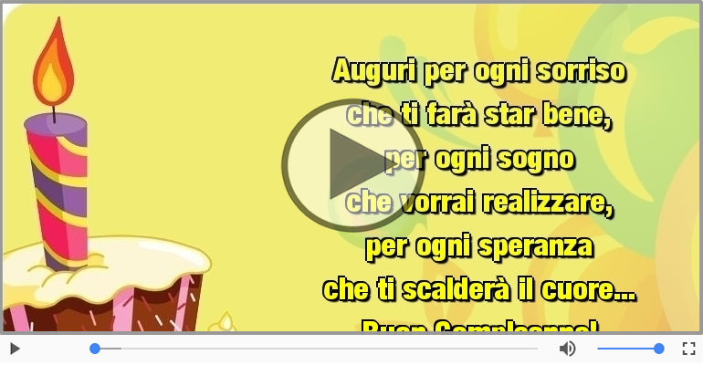 Buon Compleanno!