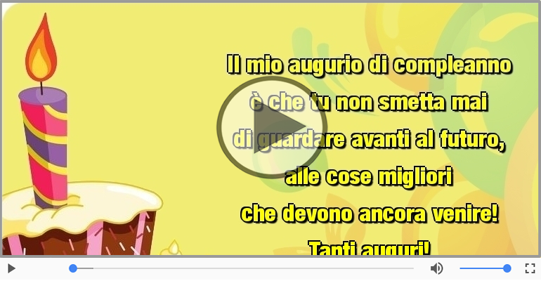 Tanti auguri!