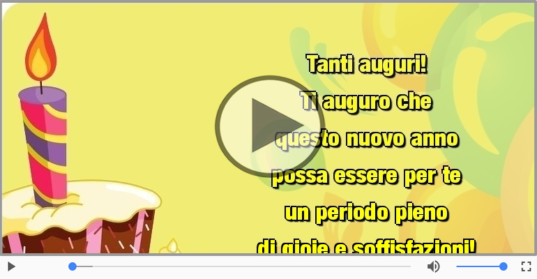 Tanti auguri!