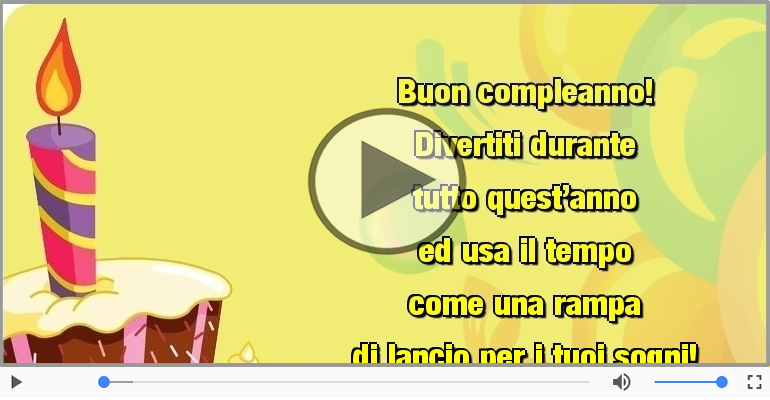 Buon compleanno!