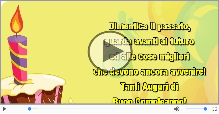Tanti auguri di Buon Compleanno!