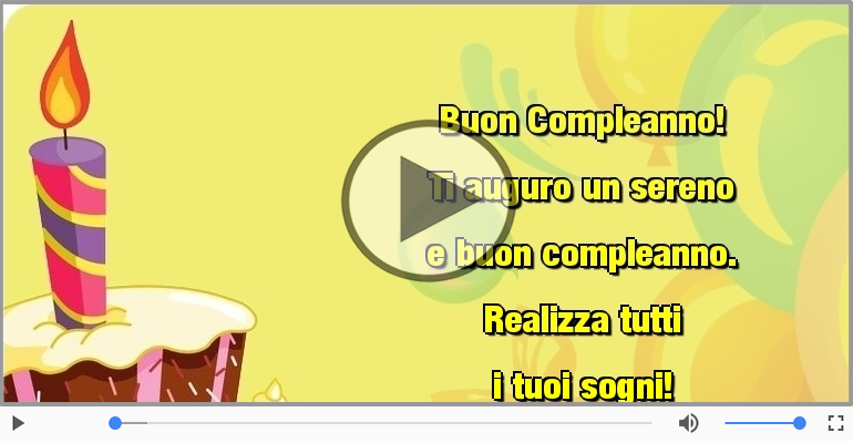 Buon Compleanno!