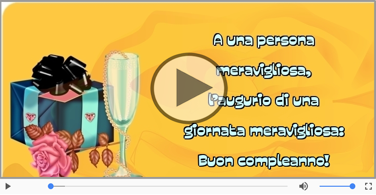 Buon compleanno!
