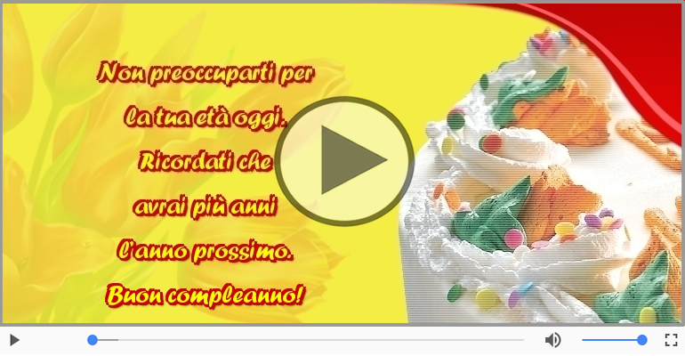 Buon compleanno!