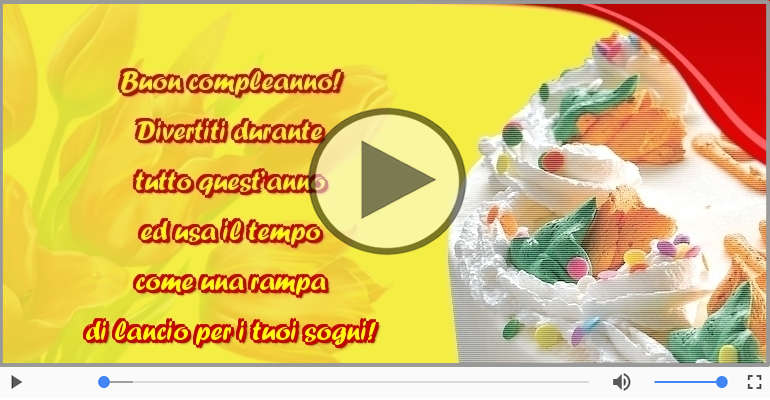 Buon compleanno!