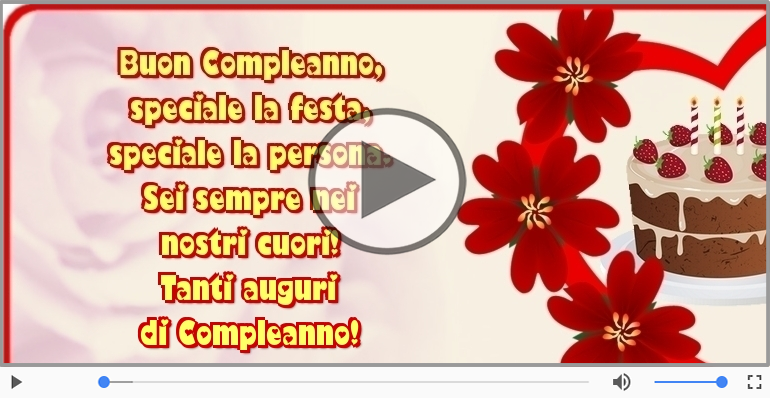 Buon compleanno!