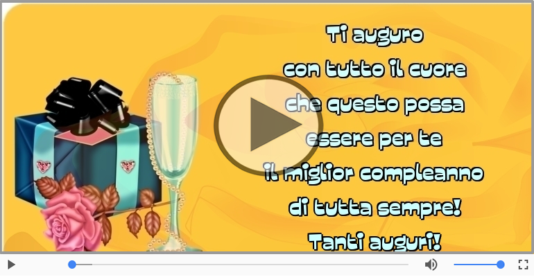 Tanti auguri!