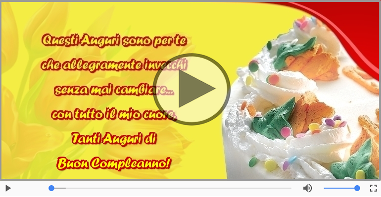 Tanti auguri di Buon Compleanno!
