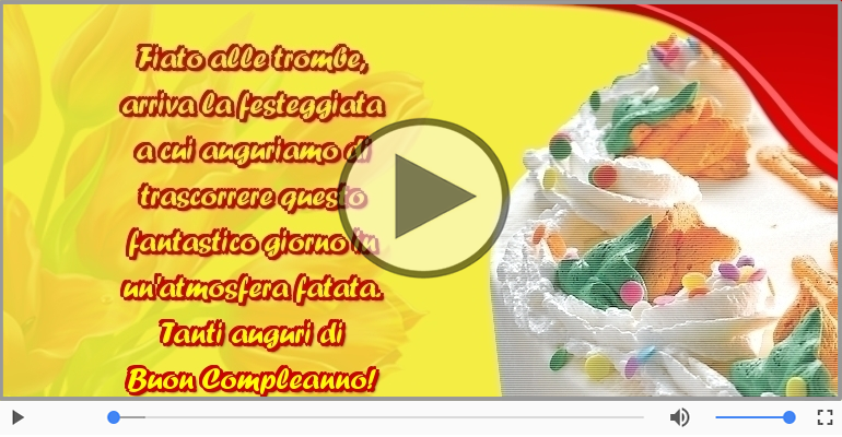 Tanti auguri di Buon Compleanno!