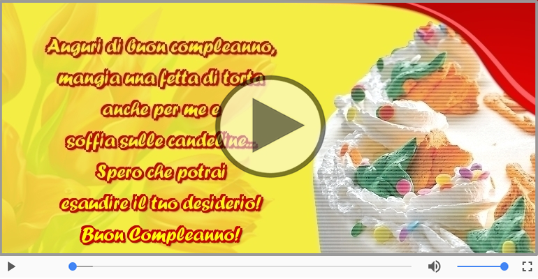 Buon Compleanno!
