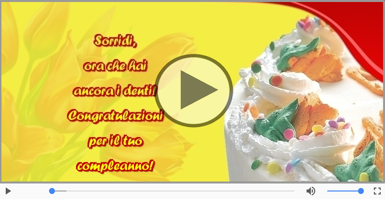 Buon compleanno!